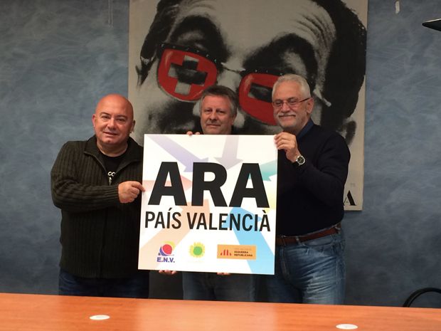 Els candidats al Senat, Peris i Roderic, i al Congrés, Serra, de la coalició «Ara, País Valencià» es comprometen amb l'alliberament del peatge de l'AP-7 i el Tren Gandia-Dénia